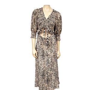 free people falling petals velvet maxi dress V-NECK PETAL STRAPLESS VELVET MAXI DRESS IN RED | CULT MIA main image 0